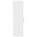 Dulap de perete pentru baie cu raft TULUM Alb 37 x 24,5 x 86 cm - WALTI WALTI