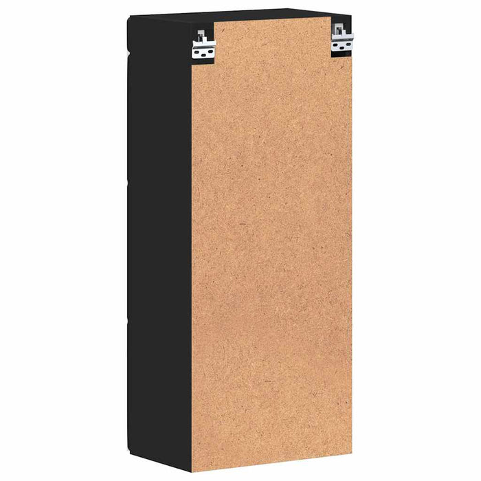 Dulap de perete pentru baie TULUM Negru 37 x 24,5 x 86 cm - WALTI WALTI