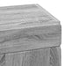 Dulap de perete pentru baie TULUM Gri Sonoma 37 x 24,5 x 86 cm - WALTI WALTI