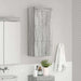 Dulap de perete pentru baie TULUM Gri Sonoma 37 x 24,5 x 86 cm - WALTI WALTI