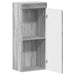 Dulap de perete pentru baie TULUM Gri Sonoma 37 x 24,5 x 86 cm - WALTI WALTI