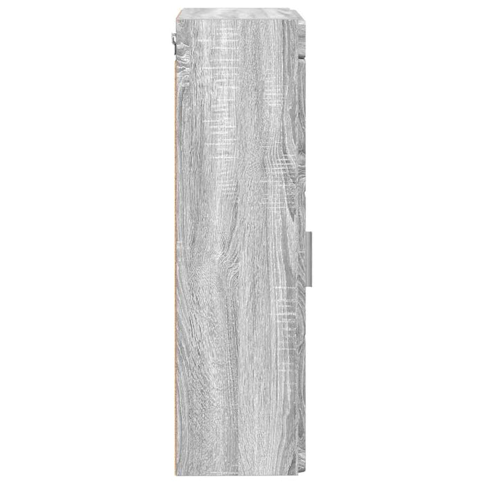 Dulap de perete pentru baie TULUM Gri Sonoma 37 x 24,5 x 86 cm - WALTI WALTI