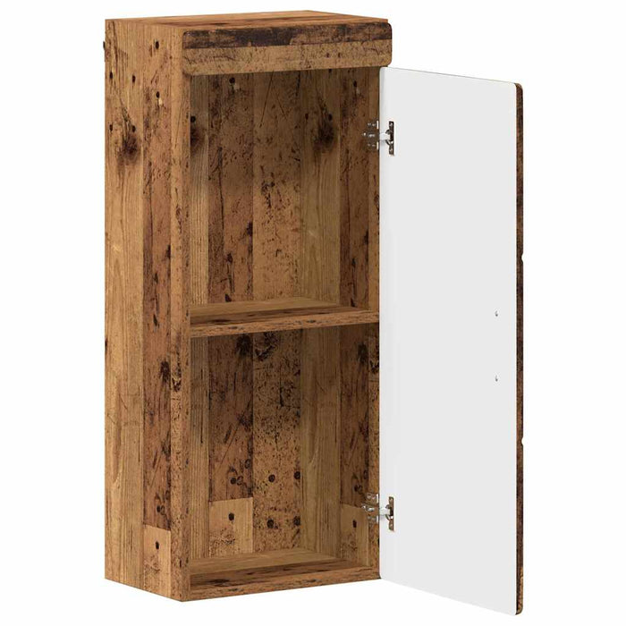 Dulap de perete pentru baie TULUM Lemn vechi 37 x 24,5 x 86 cm - WALTI WALTI
