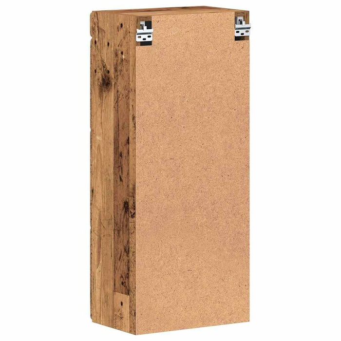 Dulap de perete pentru baie TULUM Lemn vechi 37 x 24,5 x 86 cm - WALTI WALTI