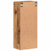 Dulap de perete pentru baie TULUM Lemn vechi 37 x 24,5 x 86 cm - WALTI WALTI