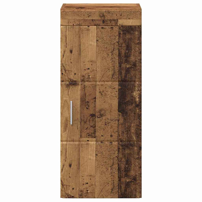 Dulap de perete pentru baie TULUM Lemn vechi 37 x 24,5 x 86 cm - WALTI WALTI