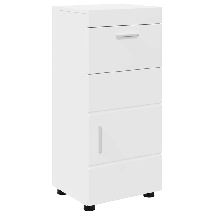 Set dulap baie TULUM Alb 37 x 31,5 x 82 cm Lemn compozit - WALTI WALTI