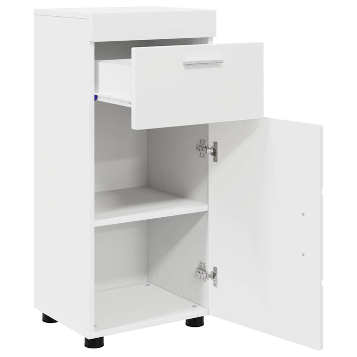 Set dulap baie TULUM Alb 37 x 31,5 x 82 cm Lemn compozit - WALTI WALTI