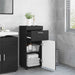 Set dulap baie TULUM Negru 37 x 31,5 x 82 cm Lemn compozit - WALTI WALTI