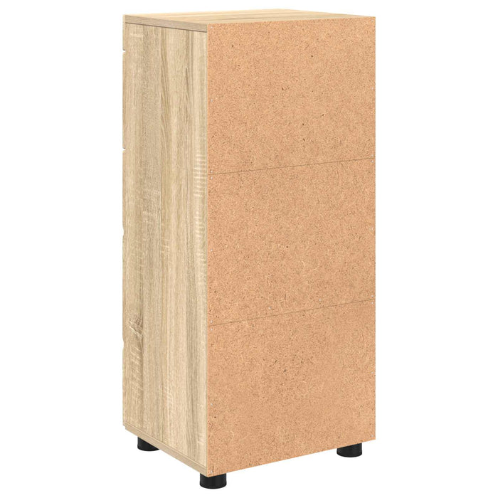 Set dulap baie cu sertar TULUM Stejar Sonoma 37 x 31,5 x 82 cm - WALTI WALTI