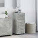 Set dulap baie cu sertar TULUM Gri din beton 37 x 31,5 x 82 cm - WALTI WALTI