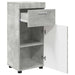 Set dulap baie cu sertar TULUM Gri din beton 37 x 31,5 x 82 cm - WALTI WALTI