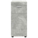Set dulap baie cu sertar TULUM Gri din beton 37 x 31,5 x 82 cm - WALTI WALTI