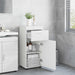 Set dulap baie TULUM Alb lucios 37 x 31,5 x 82 cm Lemn compozit - WALTI WALTI