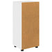 Set dulap baie TULUM Alb lucios 37 x 31,5 x 82 cm Lemn compozit - WALTI WALTI