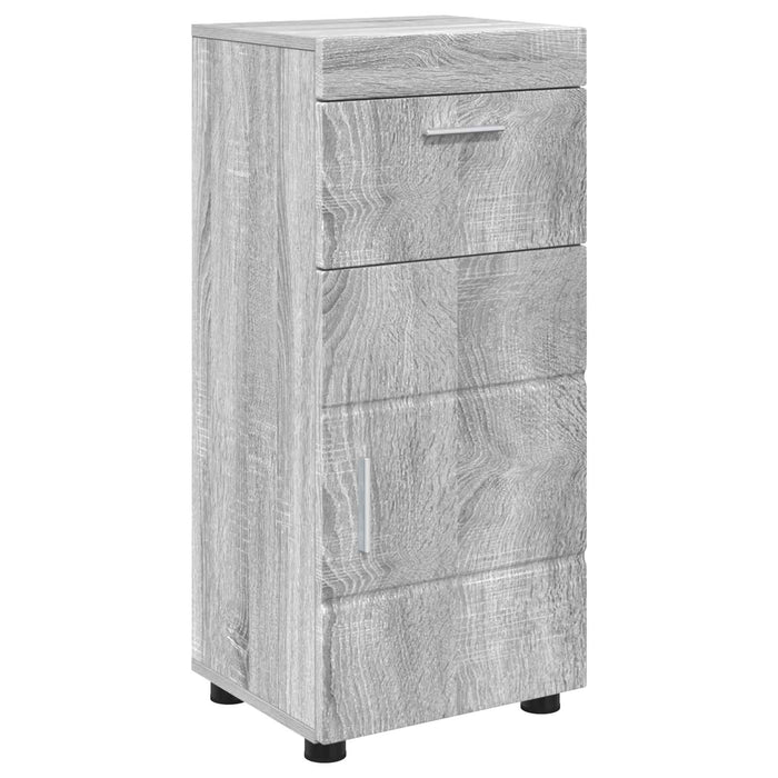 Set dulap baie TULUM Gri Sonoma 37 x 31,5 x 82 cm Lemn compozit - WALTI WALTI