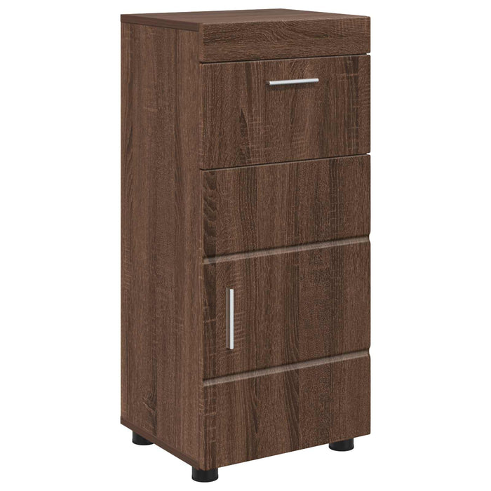 Set dulap baie TULUM Stejar închis 37 x 31,5 x 82 cm WALTI