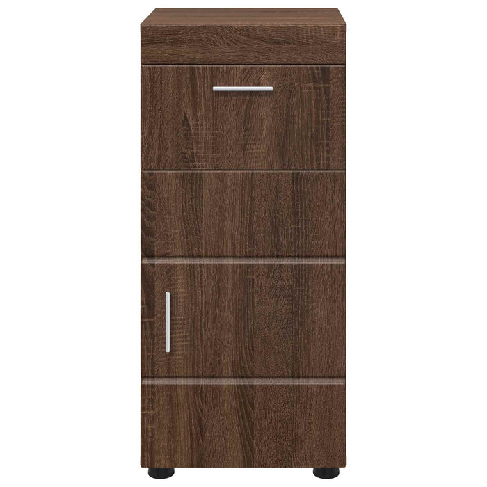 Set dulap baie TULUM Stejar închis 37 x 31,5 x 82 cm WALTI