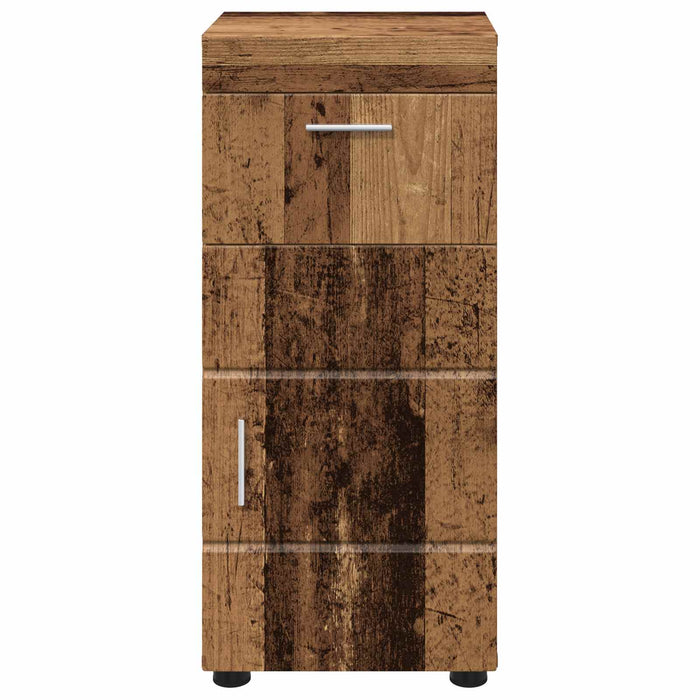 Set dulap baie TULUM Lemn vechi 37 x 31,5 x 82 cm Lemn compozit - WALTI WALTI