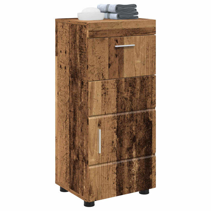 Set dulap baie TULUM Lemn vechi 37 x 31,5 x 82 cm Lemn compozit - WALTI WALTI