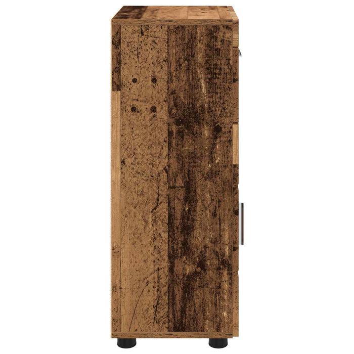 Set dulap baie TULUM Lemn vechi 37 x 31,5 x 82 cm Lemn compozit - WALTI WALTI