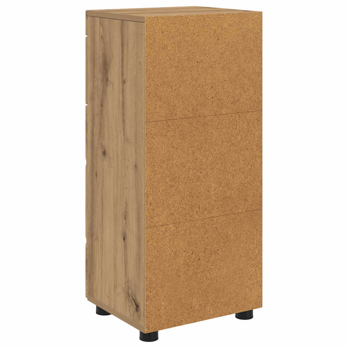 Set dulap baie TULUM Stejar Artizanal 37 x 31,5 x 82 cm WALTI