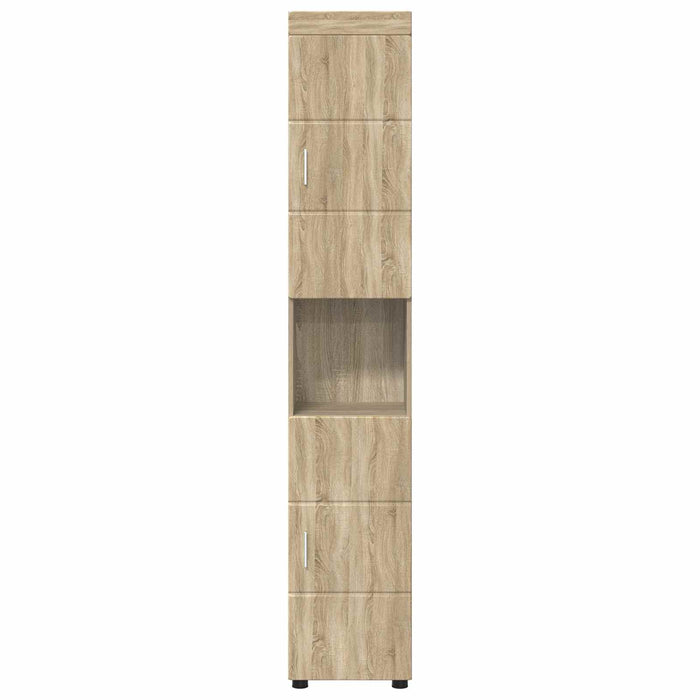 Set dulap baie TULUM Stejar Sonoma 37 x 31,5 x 203 cm WALTI