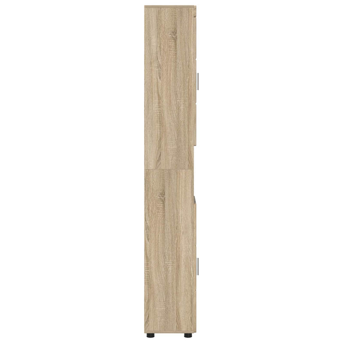 Set dulap baie TULUM Stejar Sonoma 37 x 31,5 x 203 cm WALTI