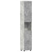 Set dulap baie TULUM Gri din beton 37 x 31,5 x 203 cm - WALTI WALTI