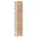 Set dulap baie TULUM Gri din beton 37 x 31,5 x 203 cm - WALTI WALTI