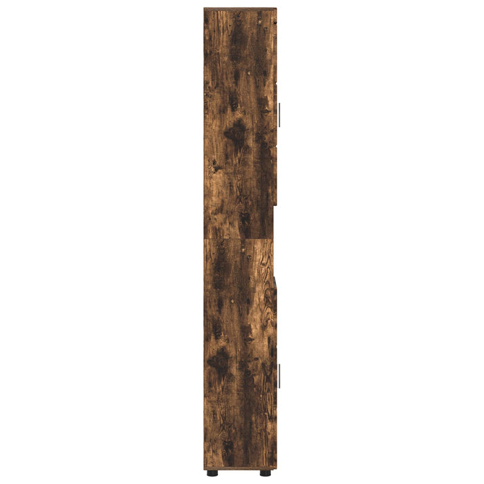 Set dulap baie TULUM Stejar fumuriu 37 x 31,5 x 203 cm - WALTI WALTI
