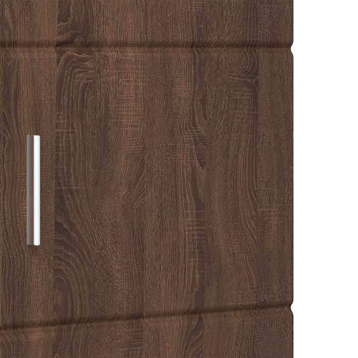 Set dulap baie TULUM Stejar închis 37 x 31,5 x 203 cm WALTI