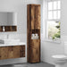 Set dulap baie TULUM Lemn vechi 37 x 31,5 x 203 cm - WALTI WALTI