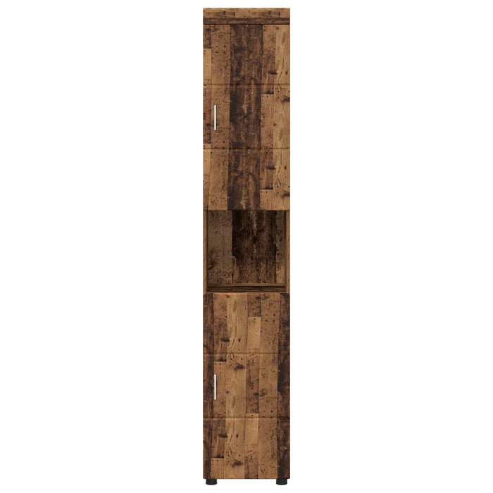 Set dulap baie TULUM Lemn vechi 37 x 31,5 x 203 cm - WALTI WALTI