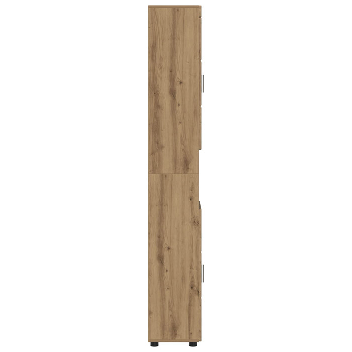 Set dulap baie TULUM Stejar Artizanal 37 x 31,5 x 203 cm WALTI