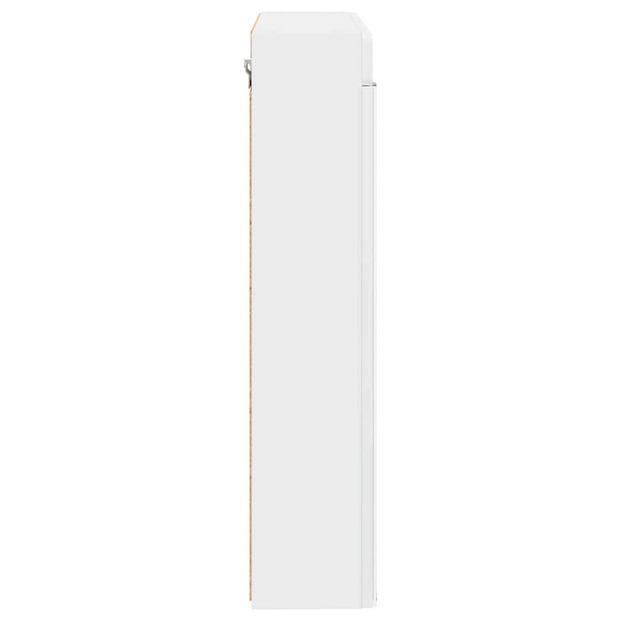 Dulap cu oglindă pentru baie cu ușă TULUM Alb 60 x 16,5 x 78 cm - WALTI WALTI