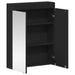 Dulap cu oglindă pentru baie TULUM Negru 60 x 16,5 x 78 cm - WALTI WALTI