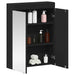 Dulap cu oglindă pentru baie TULUM Negru 60 x 16,5 x 78 cm - WALTI WALTI