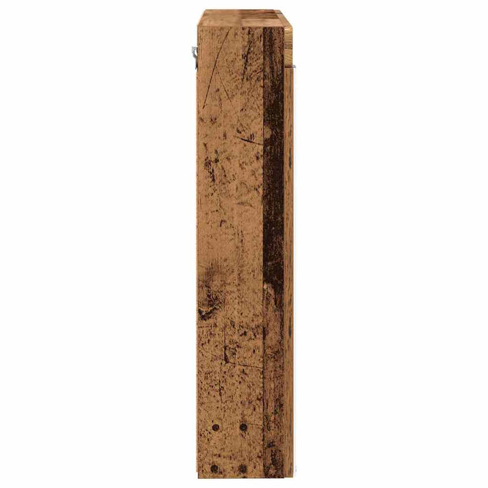 Dulap cu oglindă pentru baie TULUM Lemn vechi 60 x 16,5 x 78 cm WALTI
