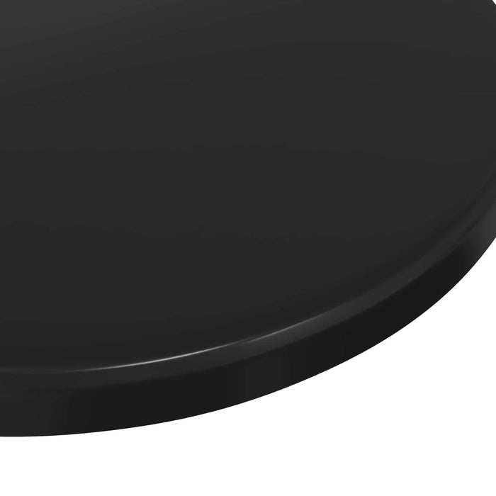 Placă de masă Ø 30 x 1,5 cm Rotund Lemn prelucrat Negru - WALTI WALTI