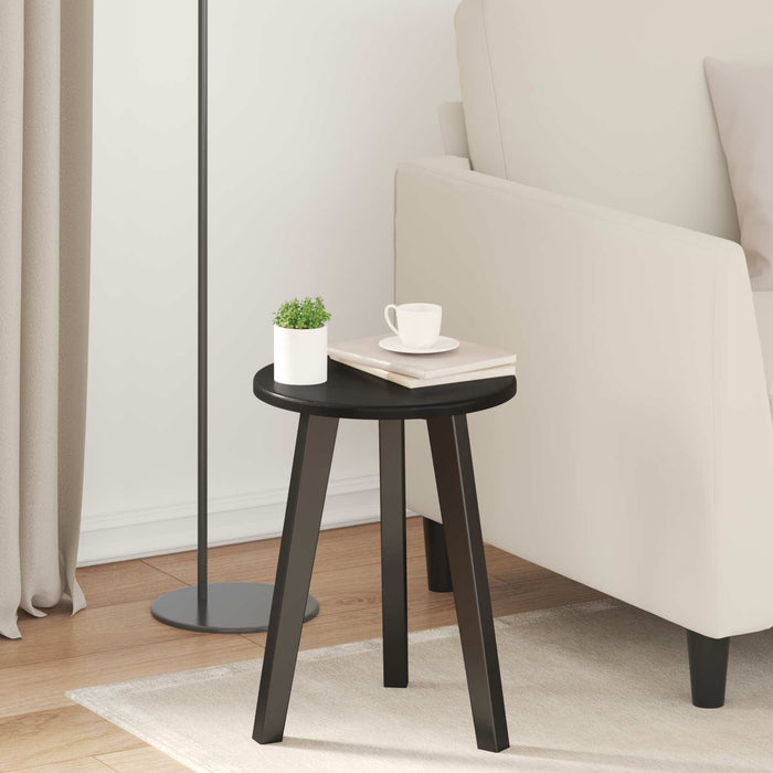 Placă de masă Ø 30 x 1,5 cm Rotund Lemn prelucrat Negru - WALTI WALTI
