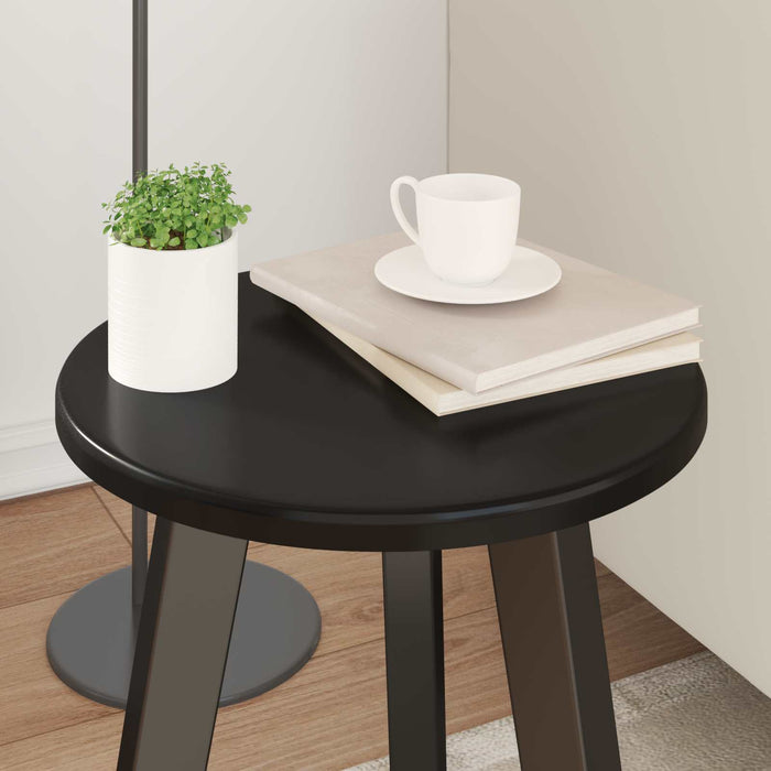 Placă de masă Ø 30 x 1,5 cm Rotund Lemn prelucrat Negru - WALTI WALTI