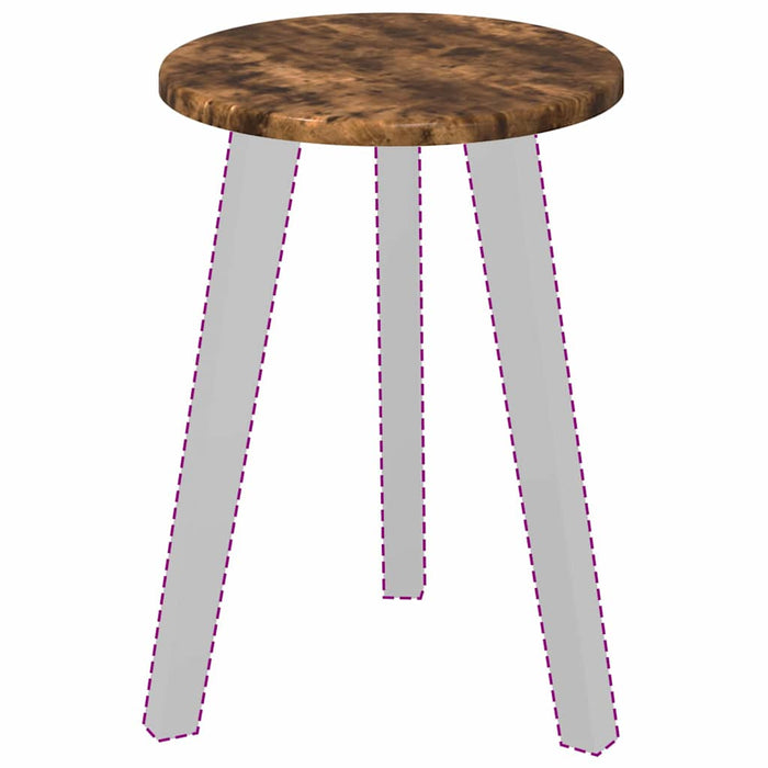 Placă de masă Ø 30 x 1,5 cm Rotund Lemn prelucrat - WALTI WALTI