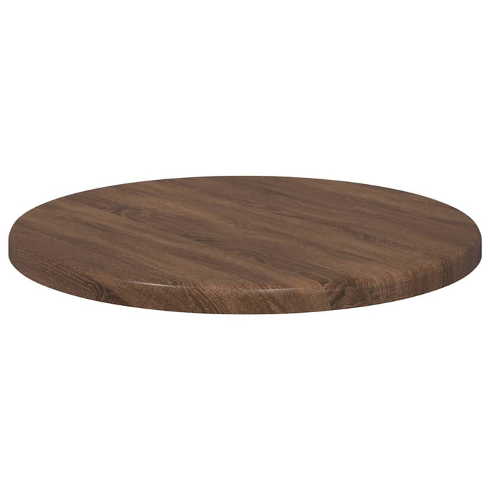 Placă de masă Stejar brun Ø 30 x 1,5 cm Lemn compozit - WALTI WALTI