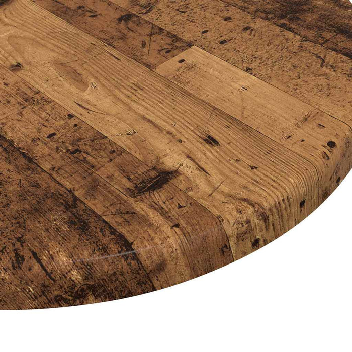 Placă de masă Ø 30 x 1,5 cm Rotund Lemn prelucrat Lemn vechi - WALTI WALTI