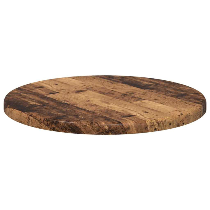 Placă de masă Ø 30 x 1,5 cm Rotund Lemn prelucrat Lemn vechi - WALTI WALTI