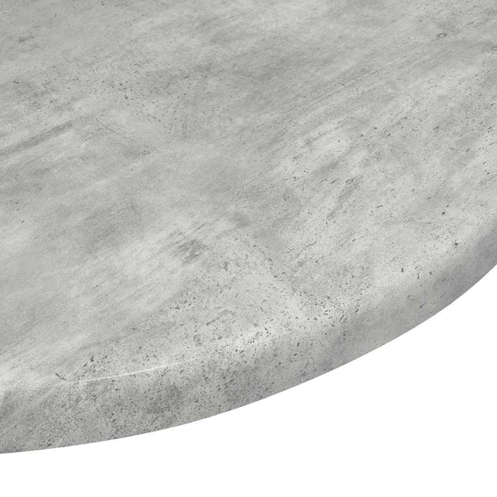 Placă de masă Gri beton Ø 40 x 1,5 cm Lemn compozit - WALTI WALTI