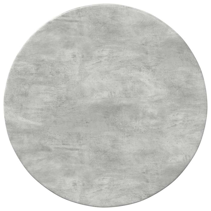Placă de masă Gri beton Ø 40 x 1,5 cm Lemn compozit - WALTI WALTI