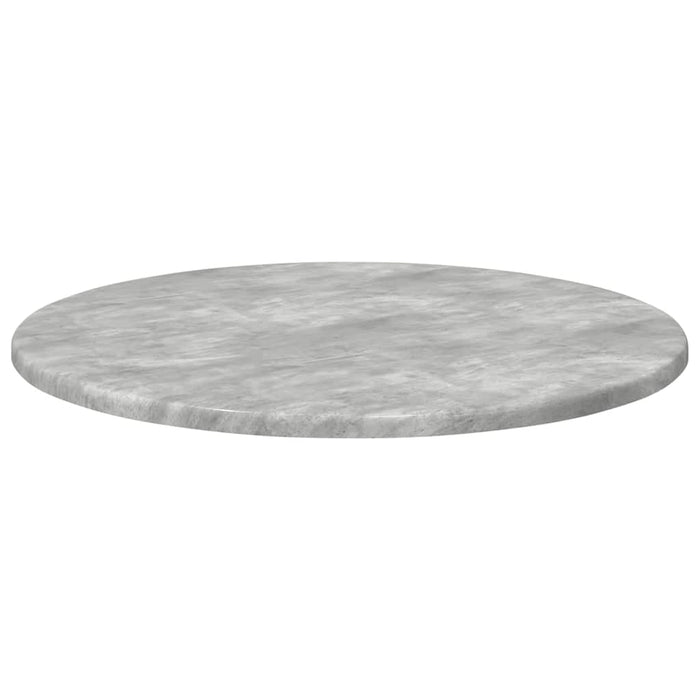 Placă de masă Gri beton Ø 50 x 1,5 cm Lemn compozit - WALTI WALTI