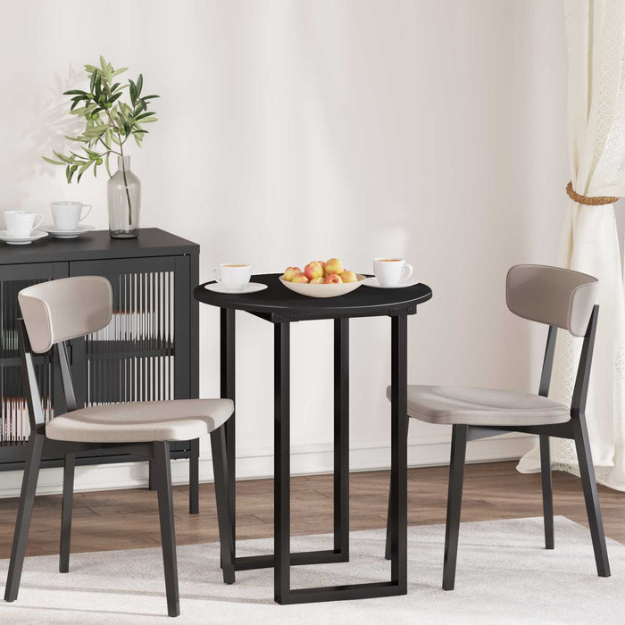 Placă de masă Negru Ø 60 x 1,5 cm Lemn compozit - WALTI WALTI